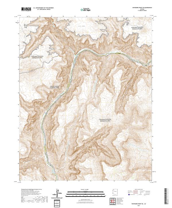 Whitmore Point SE 2021 topographic map thumbnail