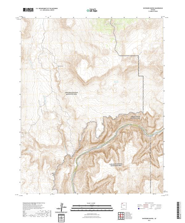 Whitmore Rapids 2021 topographic map thumbnail