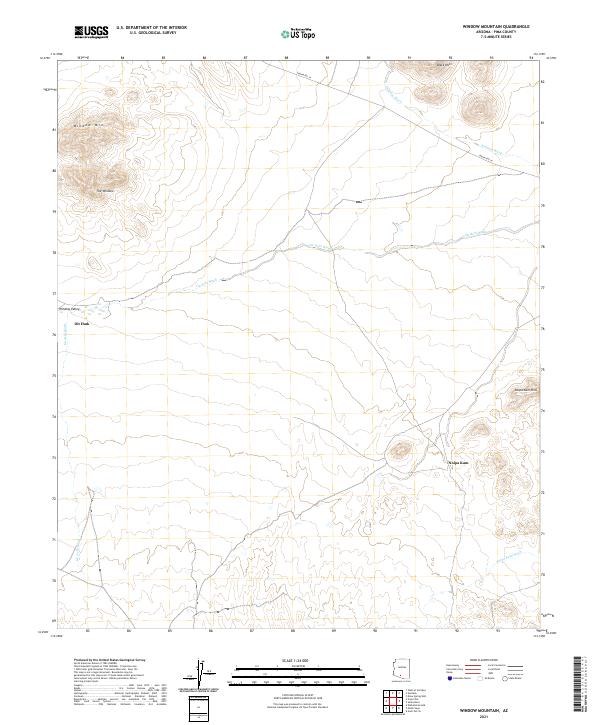 Window Mountain topographic map thumbnail