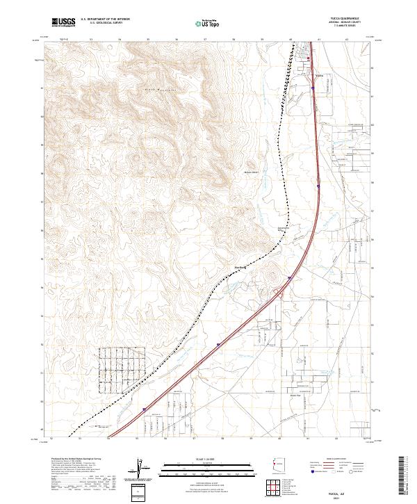 Yucca 2021 topographic map thumbnail