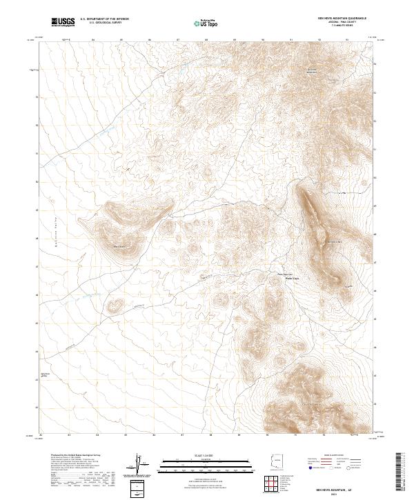 Ben Nevis Mountain 2021 topographic map thumbnail