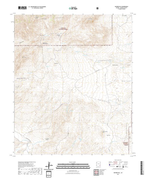 Buford Hill 2021 topographic map thumbnail