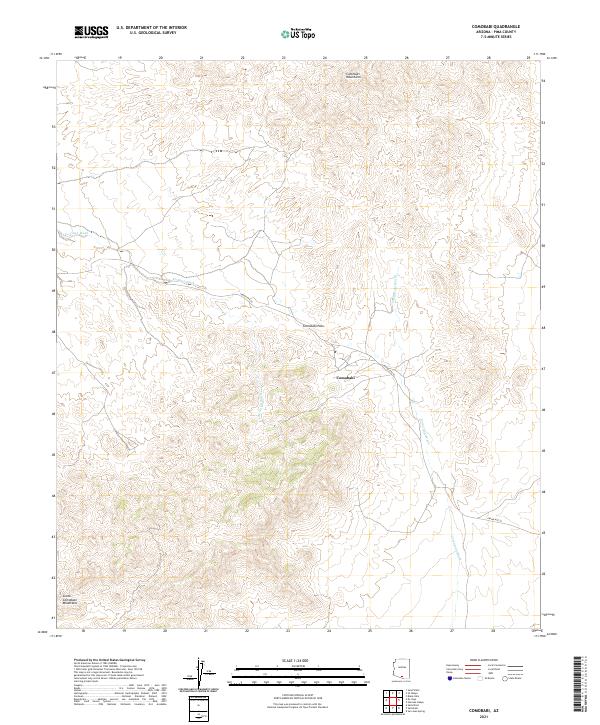 Comobabi topographic map thumbnail
