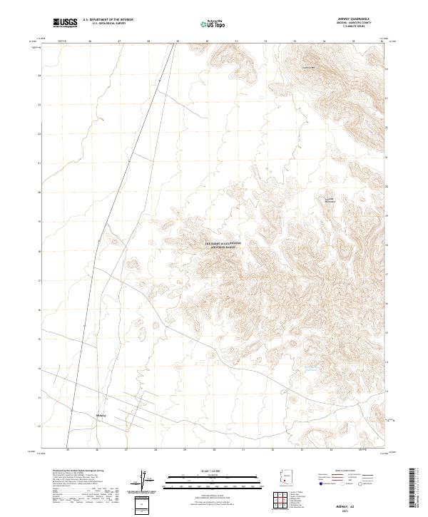 Midway topographic map thumbnail