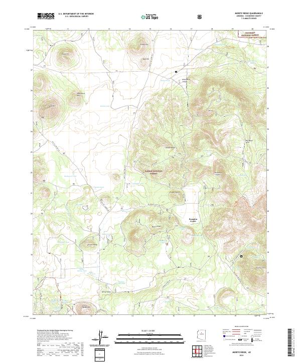 Moritz Ridge topographic map thumbnail