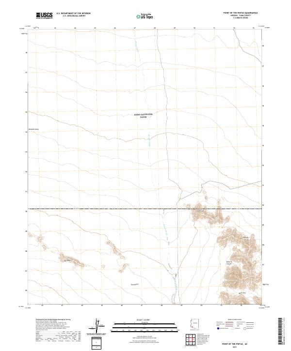 Point of the Pintas topographic map thumbnail