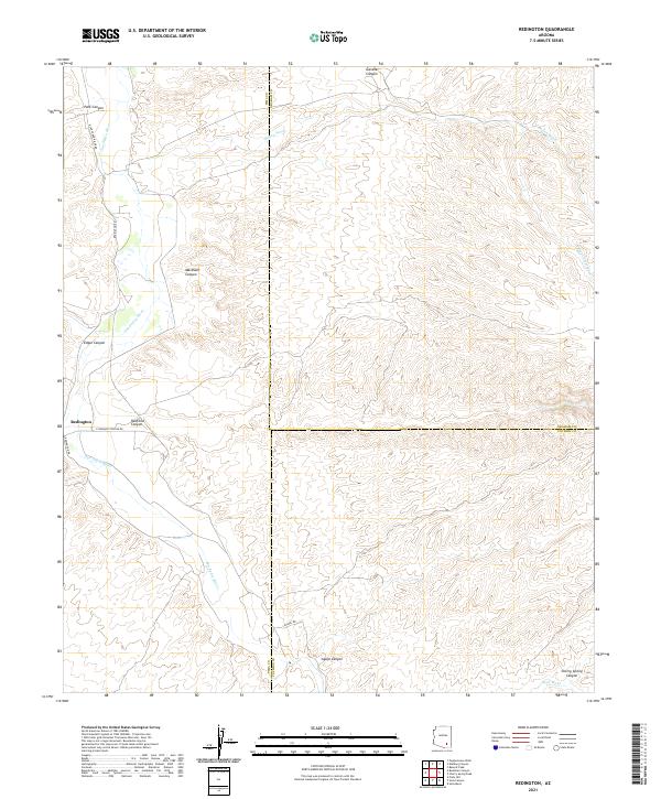 Redington 2021 topographic map thumbnail