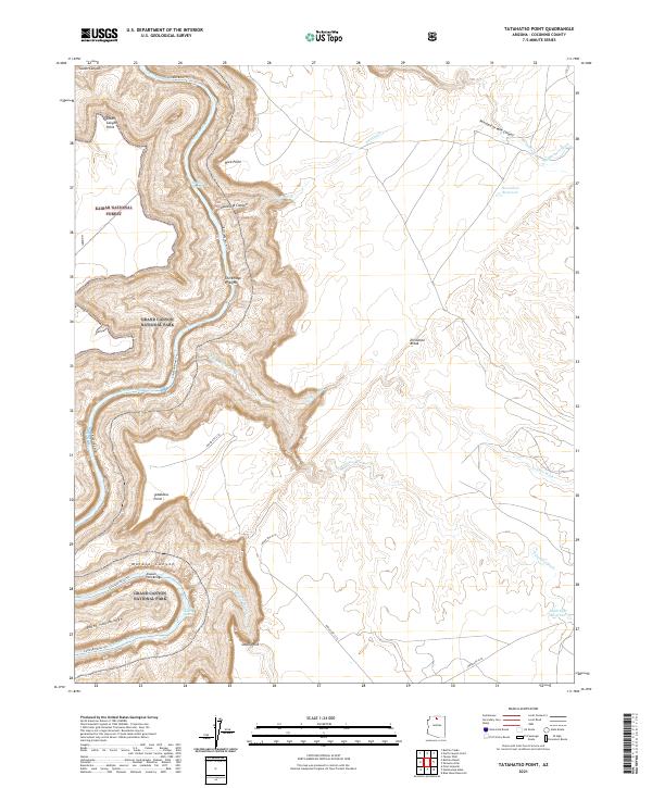 Tatahatso Point topographic map thumbnail