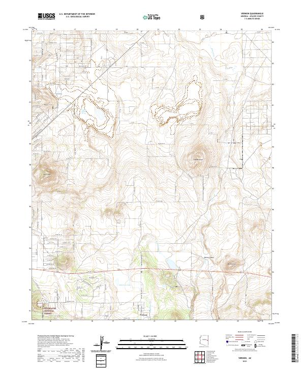 Vernon 2021 topographic map thumbnail