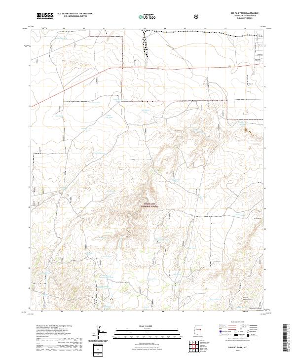 Big Pug Tank topographic map thumbnail
