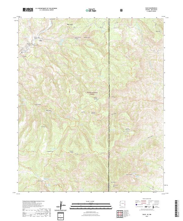 Blue topographic map thumbnail