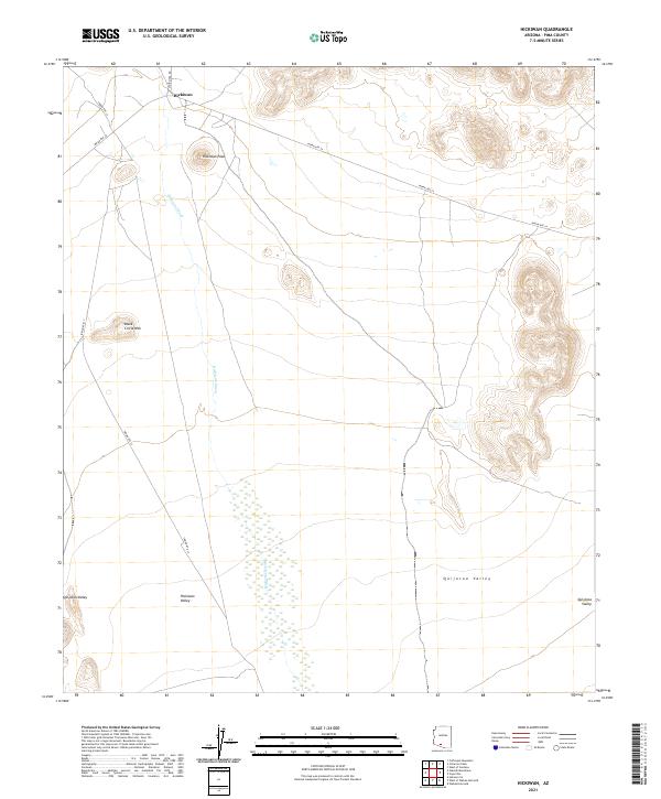 Hickiwan topographic map thumbnail