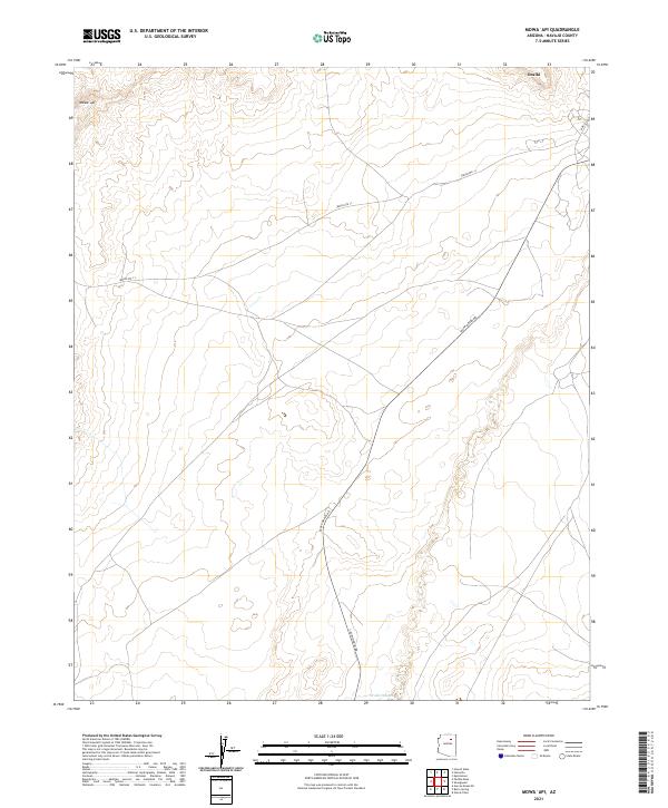 Mowaapi topographic map thumbnail