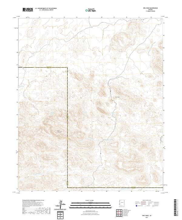 Owl Head 2021 topographic map thumbnail