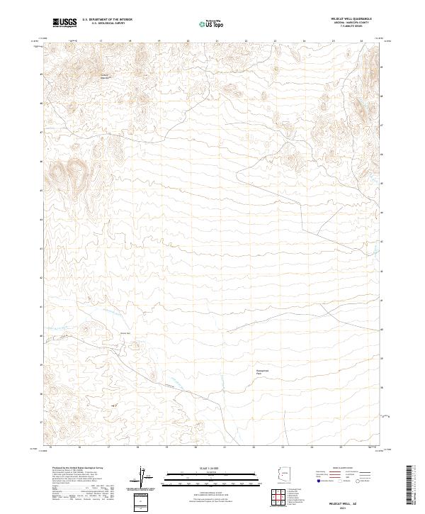 Wildcat Well 2021 topographic map thumbnail