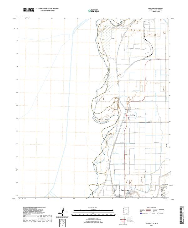 Gadsden topographic map thumbnail
