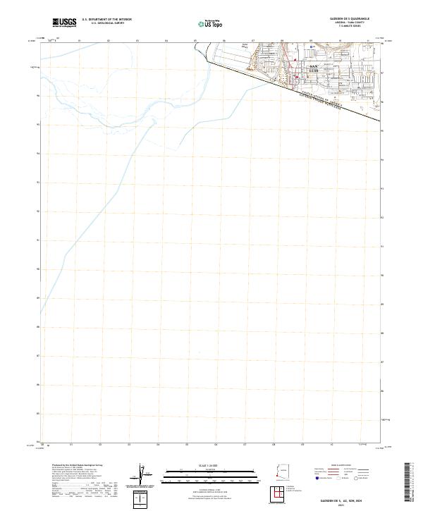 Gadsden OE S topographic map thumbnail