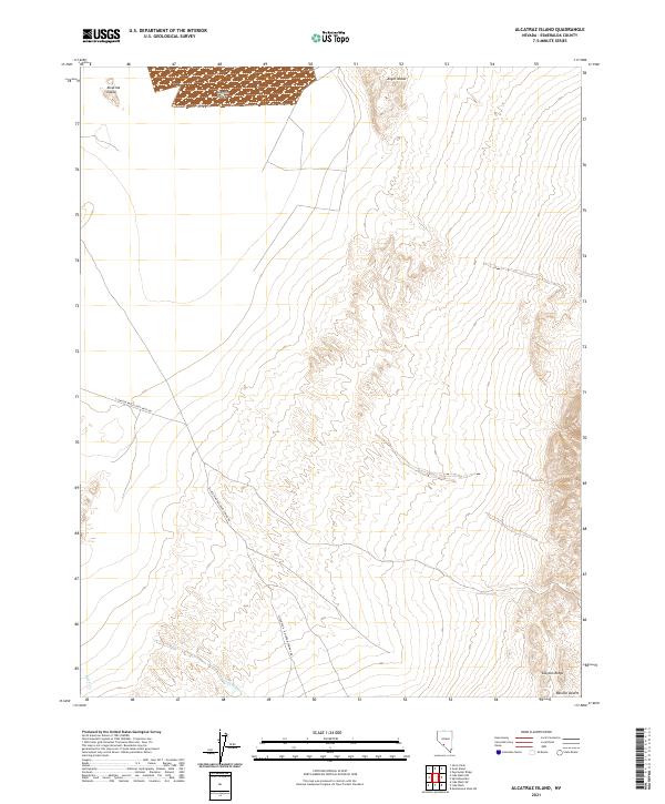 Alcatraz Island topographic map thumbnail