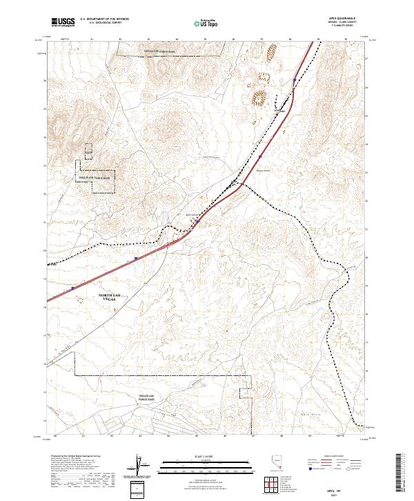 Apex topographic map thumbnail