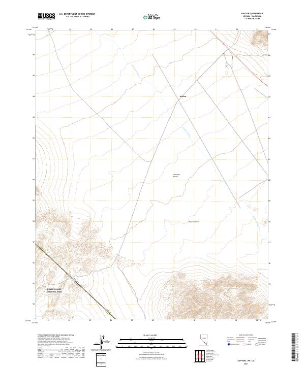 Ashton topographic map thumbnail