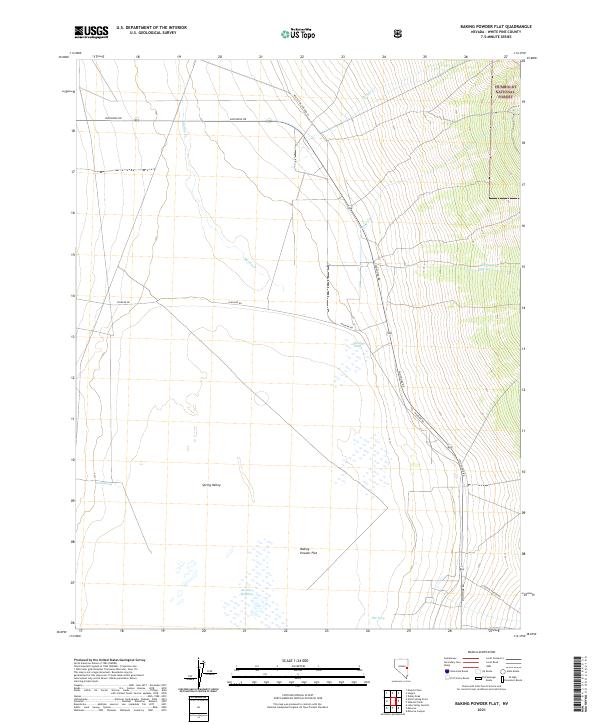 Baking Powder Flat topographic map thumbnail