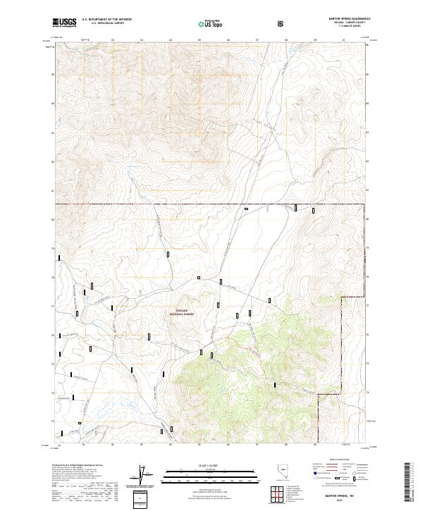 Barton Spring topographic map thumbnail