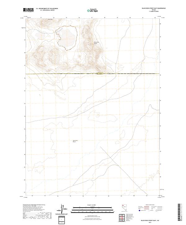 Black Rock Point East topographic map thumbnail
