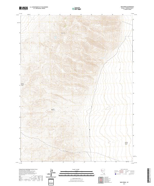 Bob Spring topographic map thumbnail