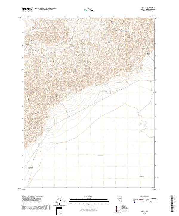 Bolivia topographic map thumbnail