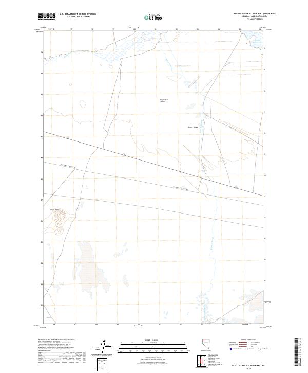 Bottle Creek Slough NW topographic map thumbnail