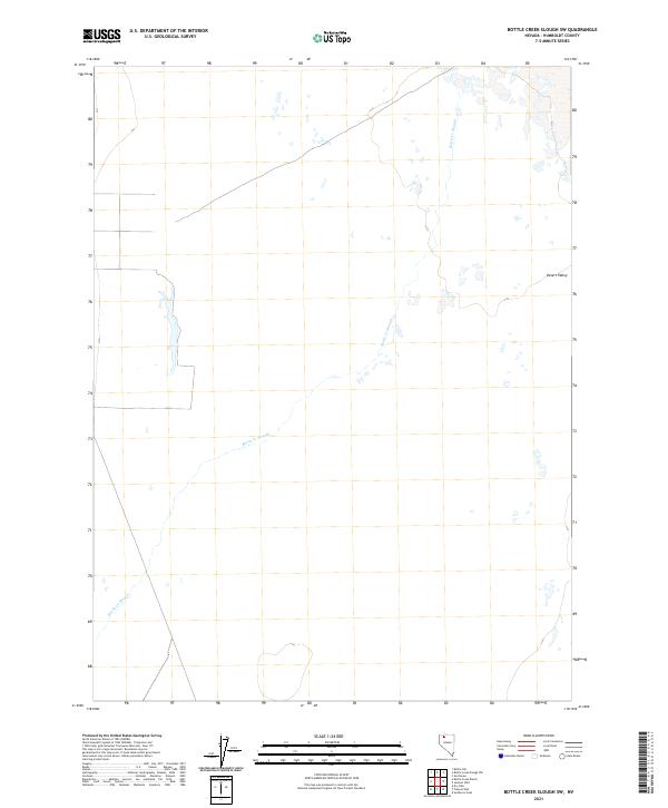 Bottle Creek Slough SW topographic map thumbnail