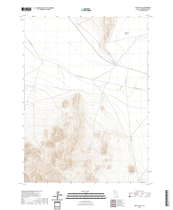 Bottle Hill topographic map thumbnail