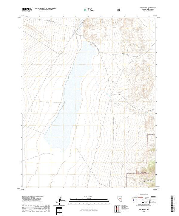 Box Spring topographic map thumbnail