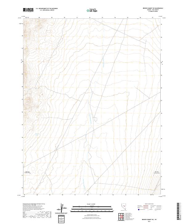 Brown Summit SW topographic map thumbnail
