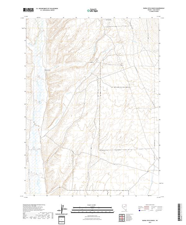 Buena Vista Ranch topographic map thumbnail