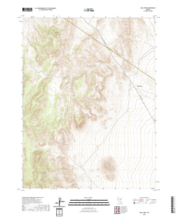 Bull Fork topographic map thumbnail