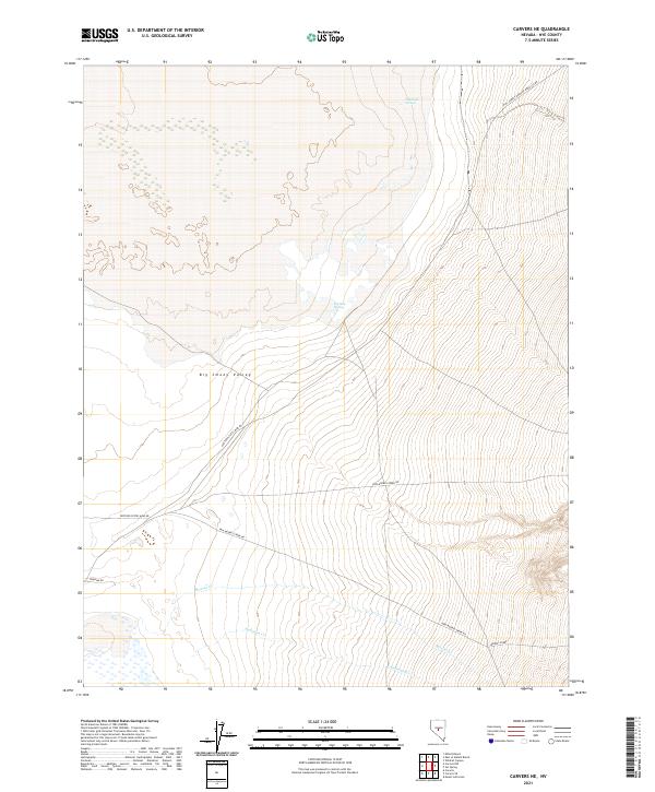 Carvers NE topographic map thumbnail