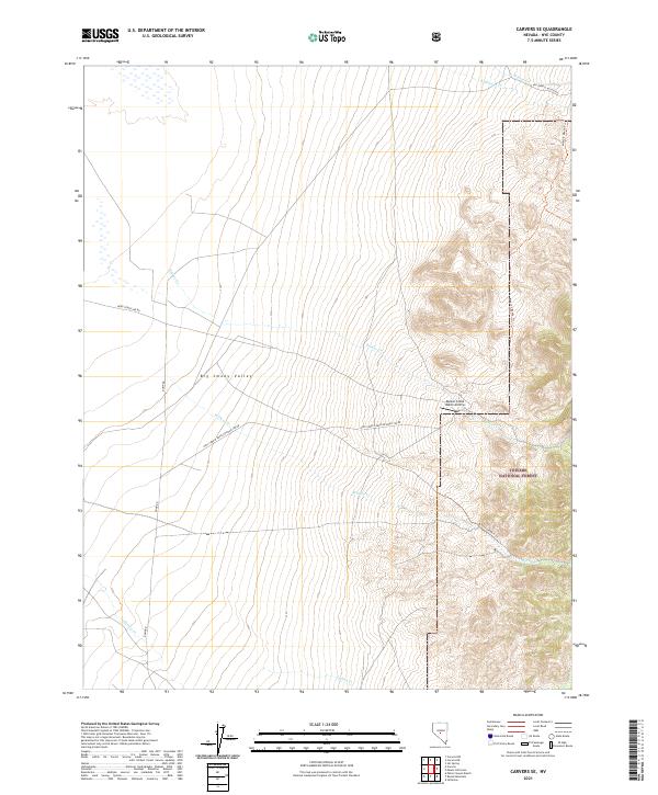 Carvers SE topographic map thumbnail