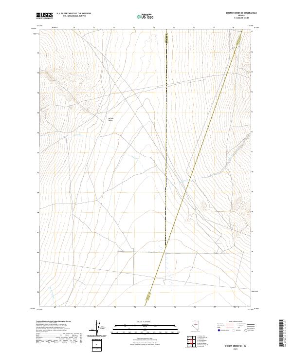 Cherry Creek SE topographic map thumbnail