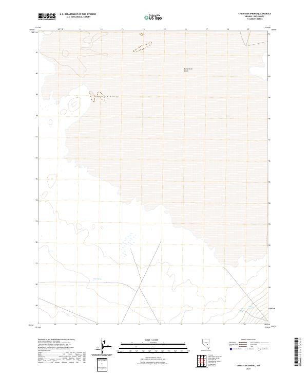 Christian Spring topographic map thumbnail