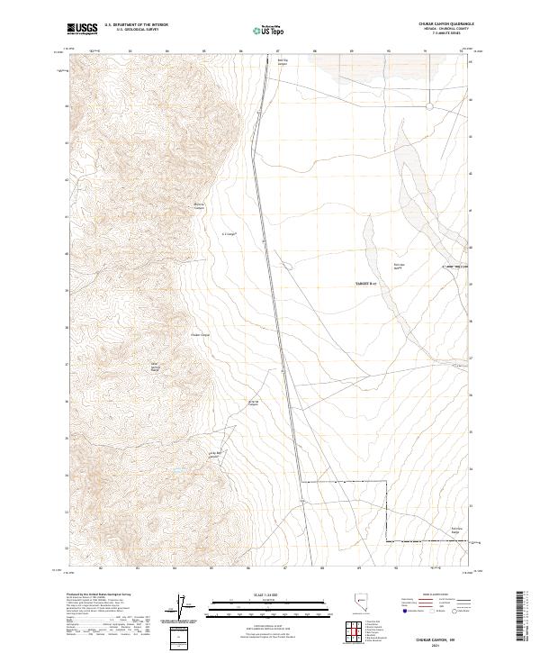 Chukar Canyon topographic map thumbnail