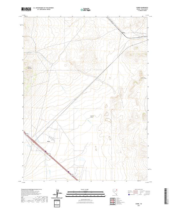 Cobre 2021 topographic map thumbnail