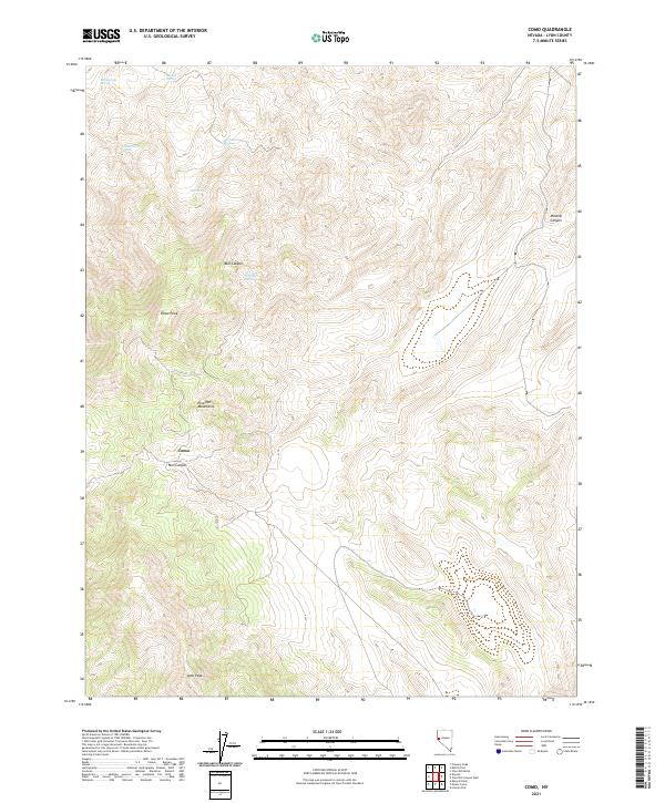 Como topographic map thumbnail