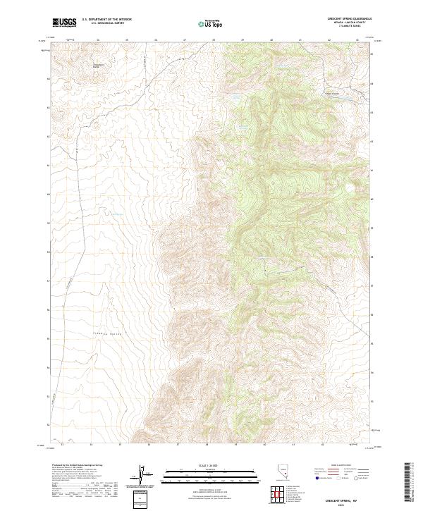 Crescent Spring topographic map thumbnail