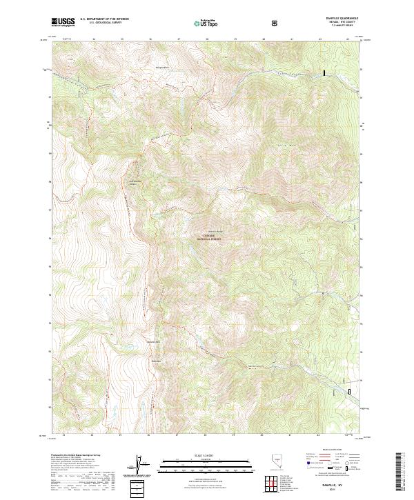 Danville topographic map thumbnail