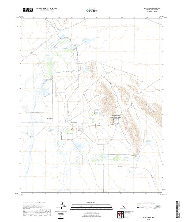 Devils Hole topographic map thumbnail