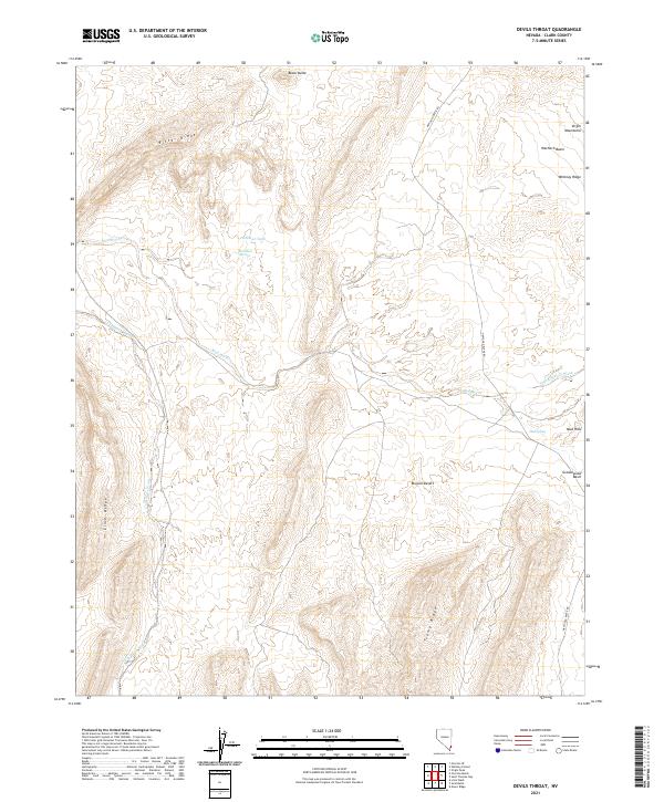 Devils Throat topographic map thumbnail
