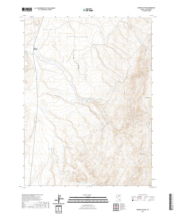 Dinner Station 2021 topographic map thumbnail