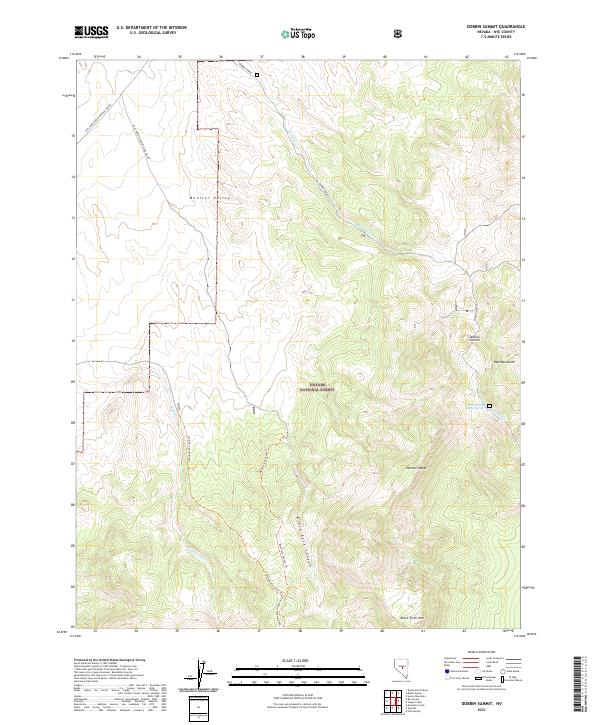 Dobbin Summit 2021 topographic map thumbnail