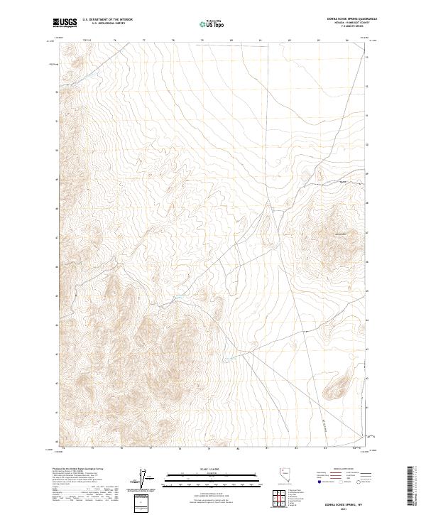 Donna Schee Spring 2021 topographic map thumbnail